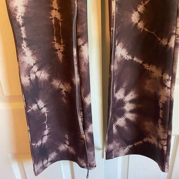 I am Gia medium brown tie die evie pants flare festival concert rave pants - Picture 4 of 10